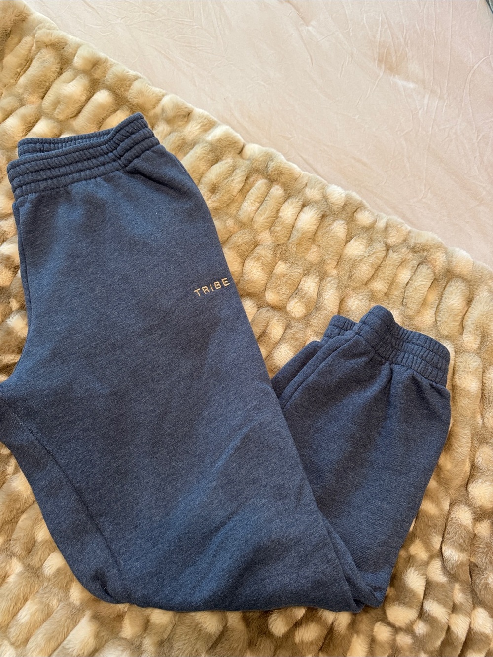 TRIBE KELLEY Navy Blue Jogger Bottoms